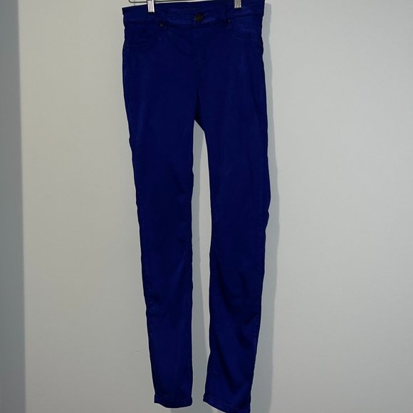 Bluenotes Grape Sapphire Matte Satin Finish Soft Jegging - Picture 1 of 8